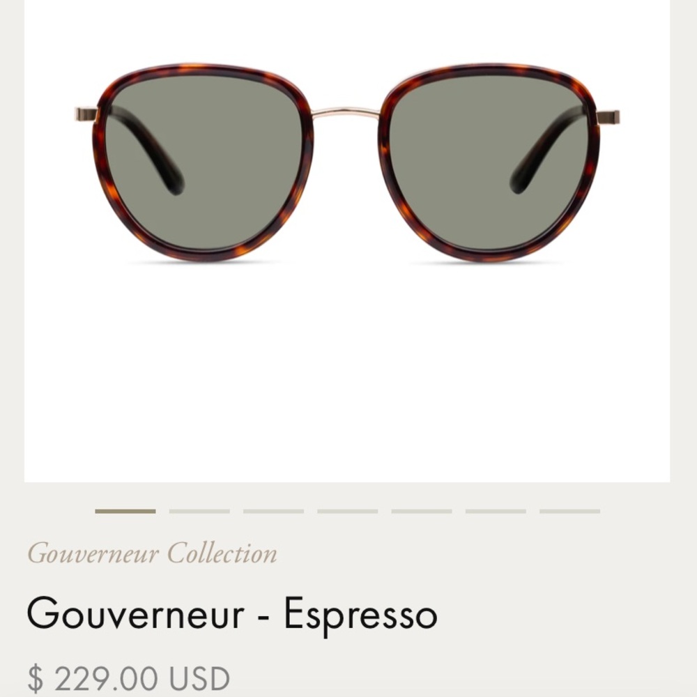 CHRISTOPHER CLOOS SUNGLASSES GOUVERNEUR - Espresso